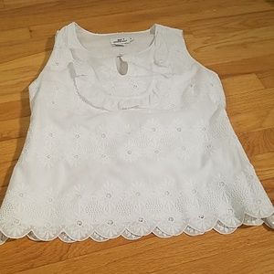 White Vineyard Vines blouse